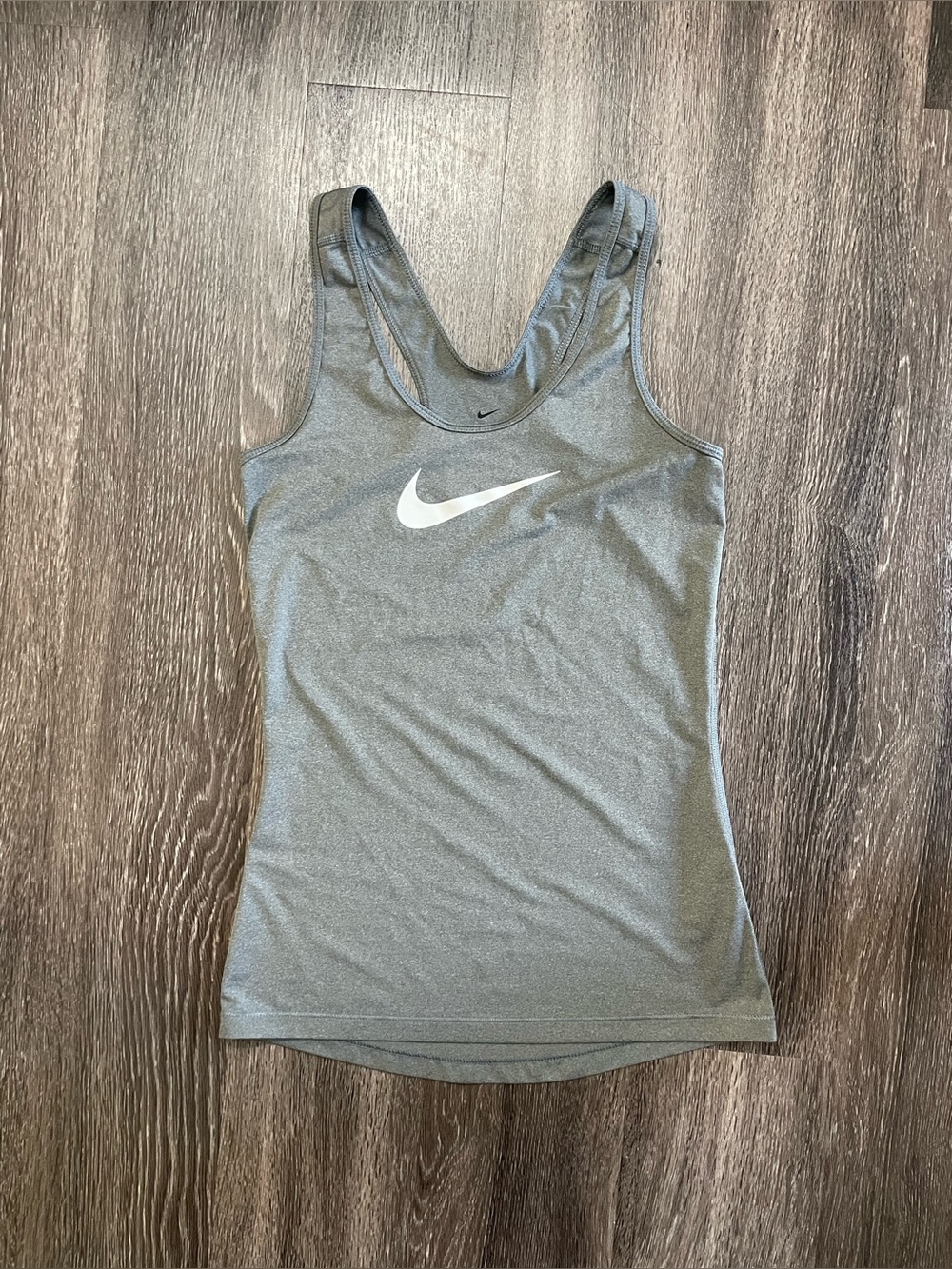Nike Dri-FIT Center Logo Racerback Tank Top